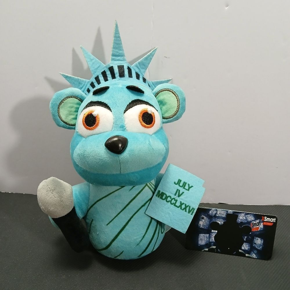 Fnaf Liberty Freddy 8" Plush‎ Xsmart Global NWT Rare Htf